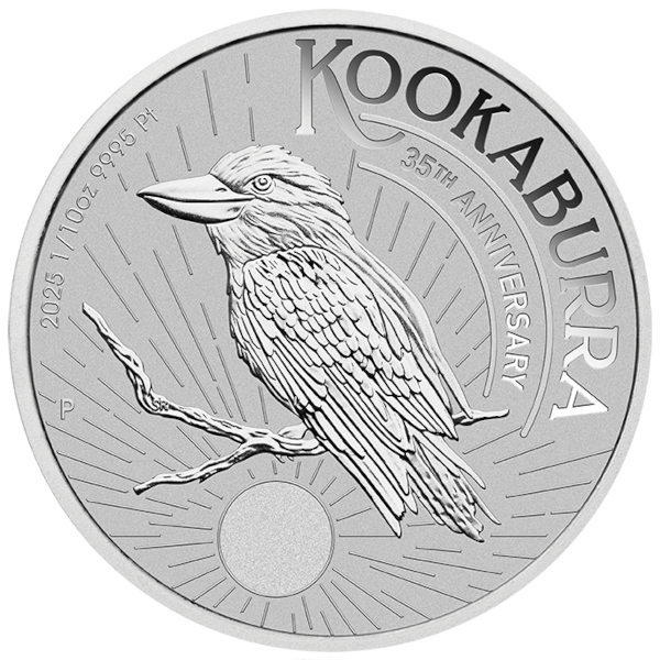 2025 1/10 OZ PLATINUM KOOKABURRA