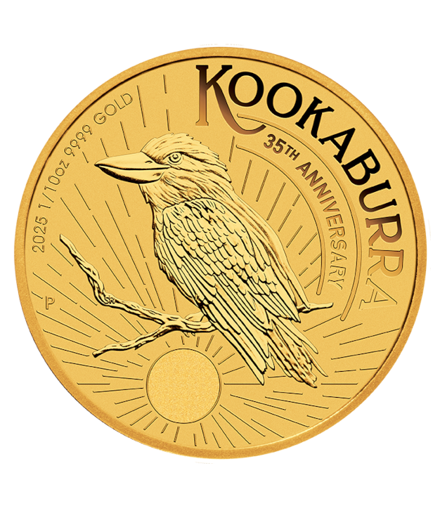 2025 1/10 OZ GOLD KOOKABURRA