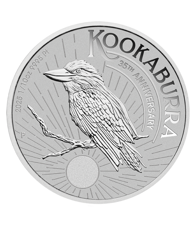 2025 1/10 OZ PLATINUM KOOKABURRA