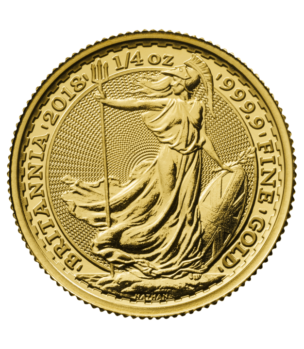 1/4 OZ GREAT BRITAIN GOLD BRITANNIA