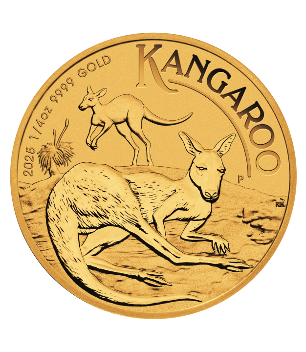 2025 1/4 OZ AUSTRALIAN GOLD KANGAROO