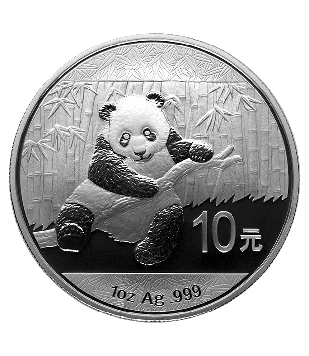 1 OZ CHINESE SILVER PANDA