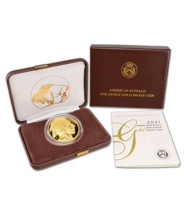 2021 1 OZ AMERICAN GOLD BUFFALO PROOF