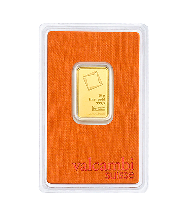 10 GRAM GOLD BAR VALCAMBI