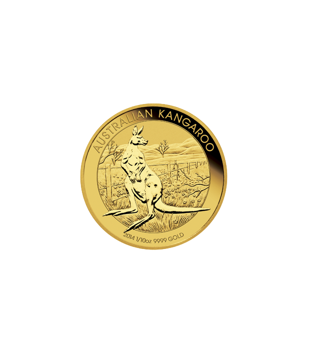 1/10 OZ AUSTRALIAN GOLD KANGAROO