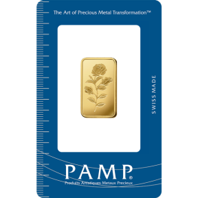 10 GRAM GOLD BAR PAMP ROSA
