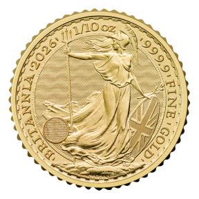 2026 1/10 OZ GREAT BRITAIN GOLD BRITANNIA
