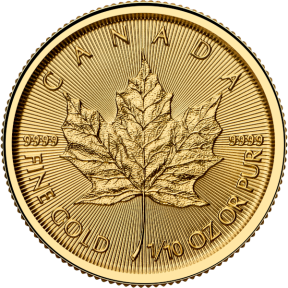 2026 1/10 OZ CANADIAN GOLD MAPLE LEAF