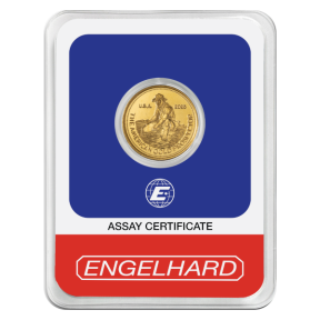 2025 1/10 OZ GOLD ROUND ENGELHARD PROSPECTOR