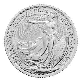 2026 1/10 OZ GREAT BRITAIN SILVER BRITANNIA