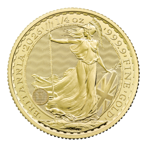 2026 1/4 OZ GREAT BRITAIN GOLD BRITANNIA