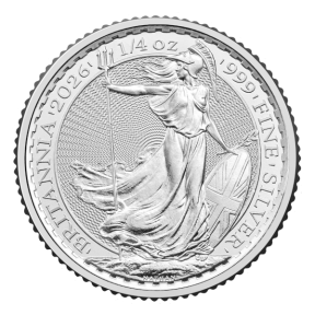 2026 1/4 OZ GREAT BRITAIN SILVER BRITANNIA