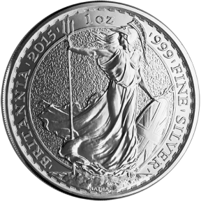 1 OZ GREAT BRITAIN SILVER BRITANNIA