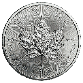 1 OZ CANADIAN SILVER MAPLE LEAF