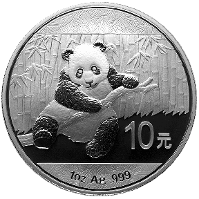 1 OZ CHINESE SILVER PANDA