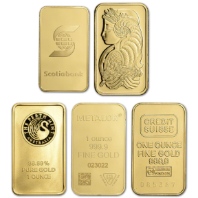 1 OZ GOLD BAR