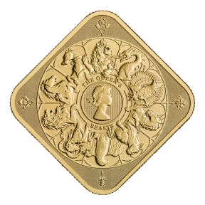 1 OZ GOLD BAR QUEENS BEASTS COMPLETER