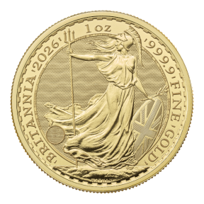 2026 1 OZ GREAT BRITAIN GOLD BRITANNIA