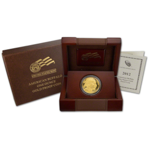 2012 1 OZ AMERICAN GOLD BUFFALO PROOF