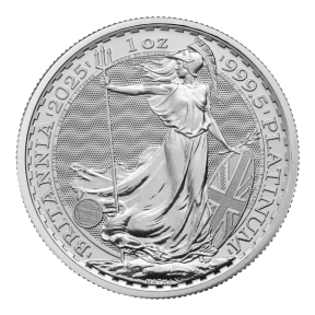2025 1 OZ GREAT BRITAIN PLATINUM BRITANNIA