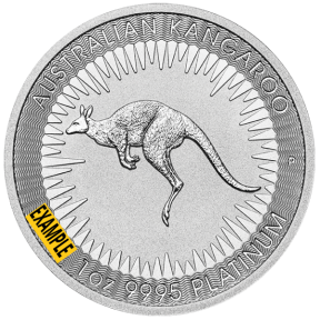1 OZ AUSTRALIAN PLATINUM KANGAROO