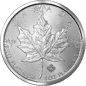 1 OZ PLATINUM CANADIAN MAPLE LEAF