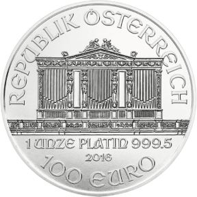 1 OZ AUSTRIAN PLATINUM PHILHARMONIC