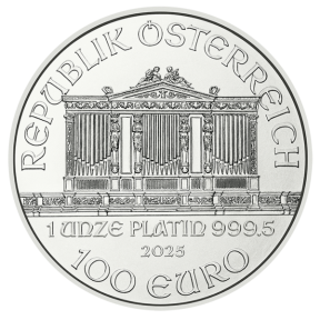 2025 1 OZ AUSTRIAN PLATINUM PHILHARMONIC