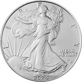 2024-P 1 OZ AMERICAN SILVER EAGLE STAR PRIVY