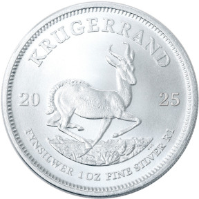 2025 1 OZ SOUTH AFRICAN SILVER KRUGERRAND