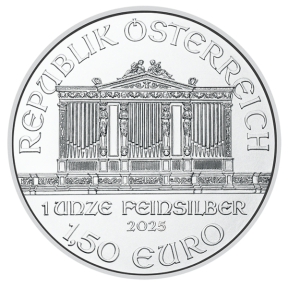 2025 1 OZ AUSTRIAN SILVER PHILHARMONIC
