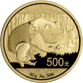 30 GRAM CHINESE GOLD PANDA (NO PLASTIC)