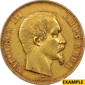 50 FRANC FRENCH GOLD COIN