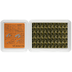 50 GRAM GOLD COMBI BAR VALCAMBI