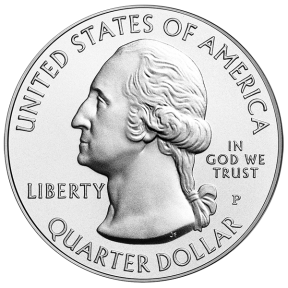 5 OZ SILVER AMERICA THE BEAUTIFUL BU VERSION