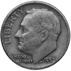 90% AMERICAN SILVER COINS - DIMES