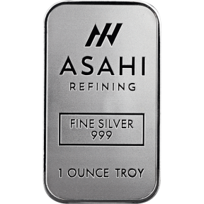 1 OZ SILVER BAR ASAHI 