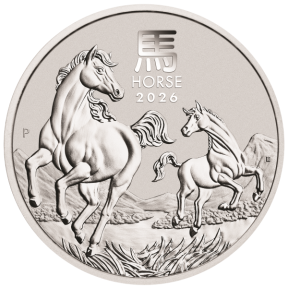 2026 KILO PERTH MINT SILVER HORSE (LUNAR SERIES)