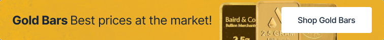 Gold Bars Best Prices at the market!