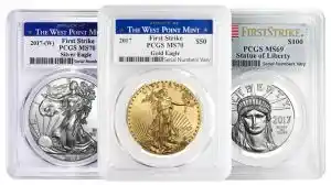 PCGS graded coins