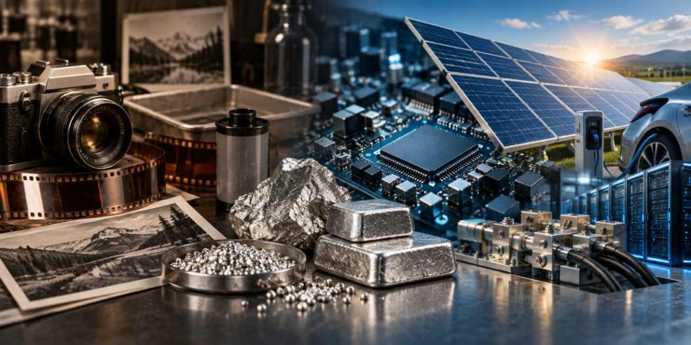 From Photography to Solar: How Industrial Silver Demand Changed