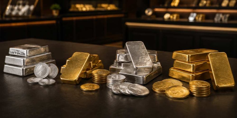 Top 5 Online Bullion Dealers for Gold and Silver Buyers