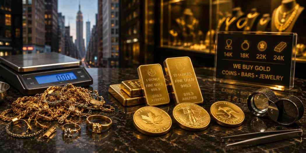 Sell Gold by Weight NYC: Scrap vs Bullion Value