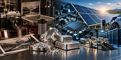 From Photography to Solar: How Industrial Silver Demand Changed