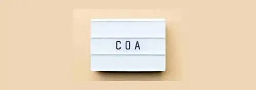 COA & ASSAY
