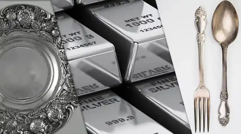 The Difference Between Silver And Sterling Silver | NYC Bullion